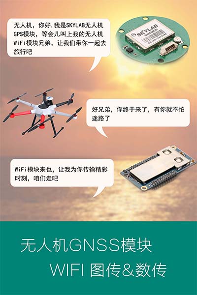 无人机GPS模块、WiFi模块