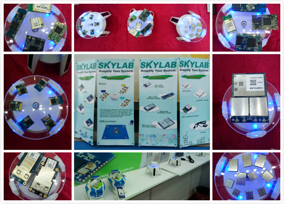 SKYLAB参展产品：蓝牙模块和wifi模块